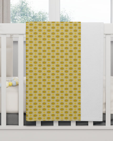 Lemongrass Star-crossed Bodies Soft Fleece Baby Blanket, 30" x 40"