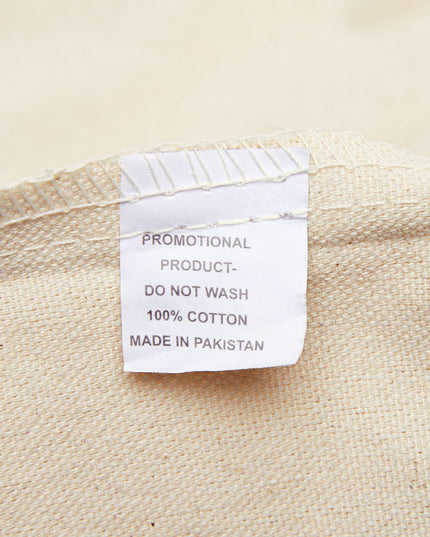 Mini Vintage Green Trees Cotton Canvas Tote Bag