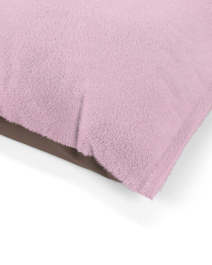 Pink Blush Fade 50" × 40" Pet Bed