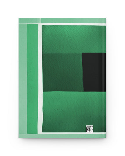 Mint Shadow 5.75" x 8" Hardcover Journal Matte with 150 lined pages