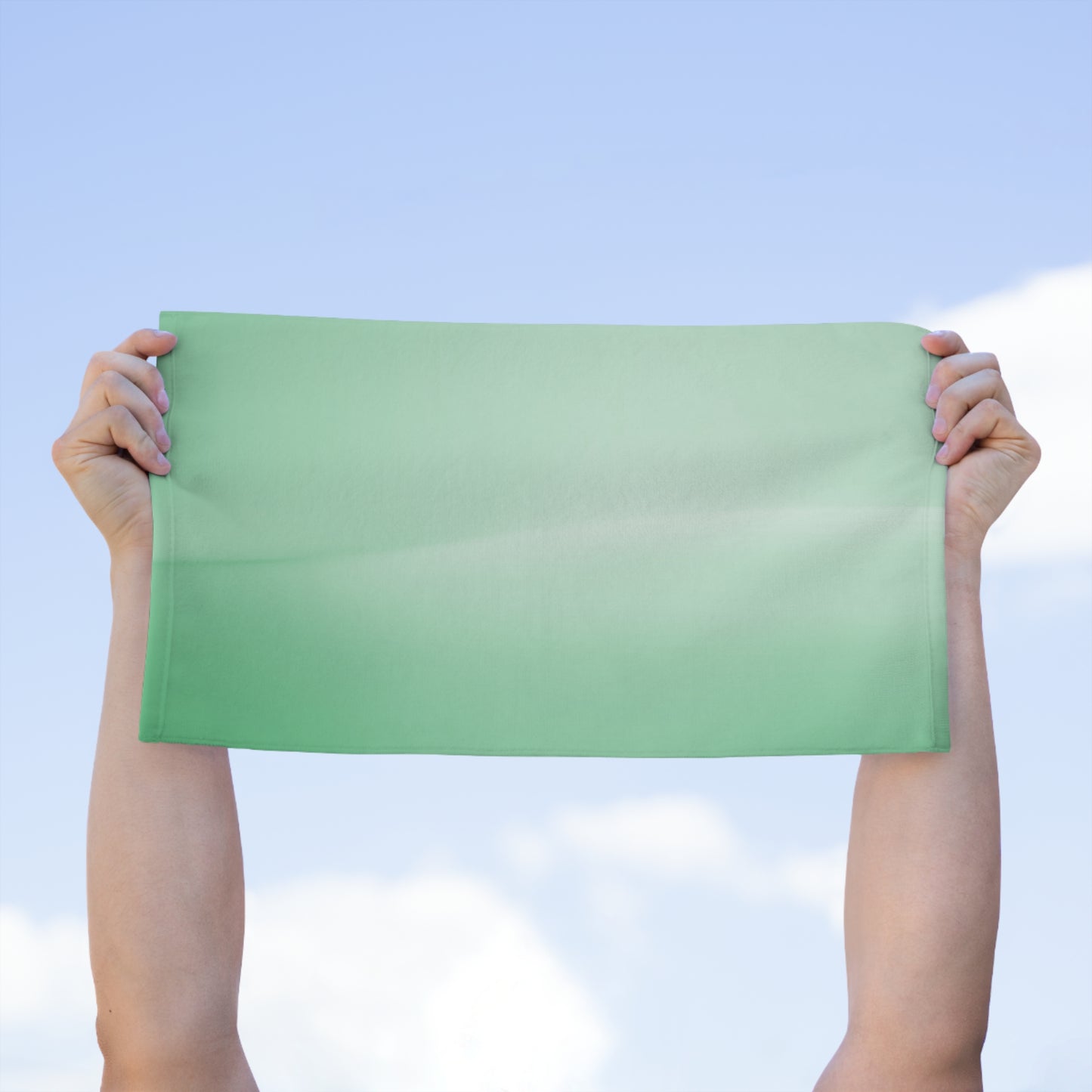 Mint Fade Rally Towel, 11" x 18"