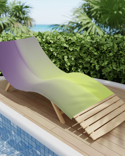 Purple Golden Fade Beach Towel, 30" x 60"