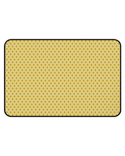 Lemongrass Star-crossed Bodies Desk Mat, 12" x 18"