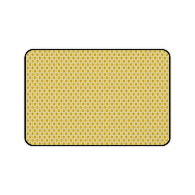 Lemongrass Star-crossed Bodies Desk Mat, 12" x 18"