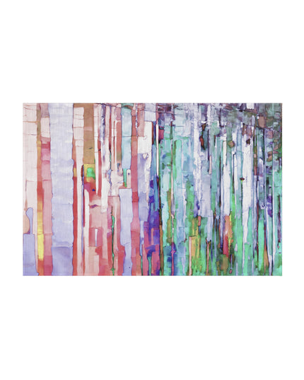 Striped Pastels Outdoor Rug, 24" x 36"