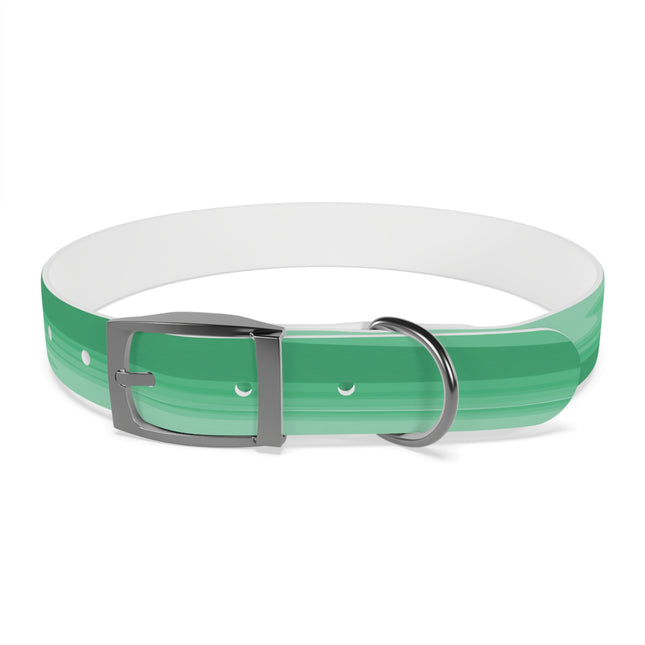 Mint Green Wavey Large Dog Collar
