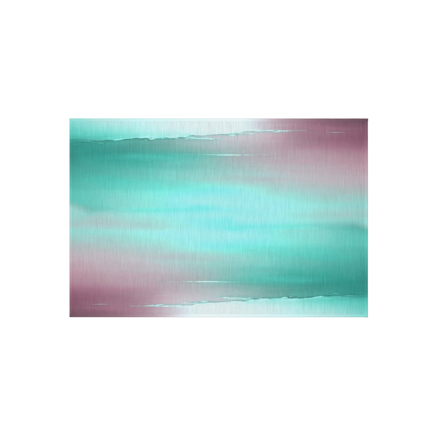 Green Sea Lavender Fog Outdoor Rug, 24" x 36"