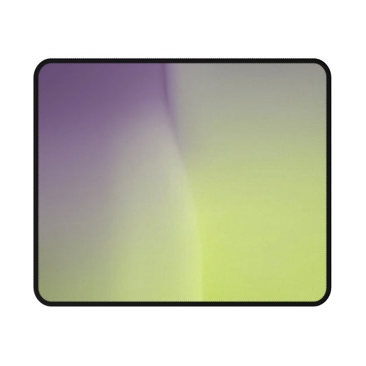 Purple Golden Fade Non-Slip Gaming Mouse Pad, 9.5" X 8" Rectangle