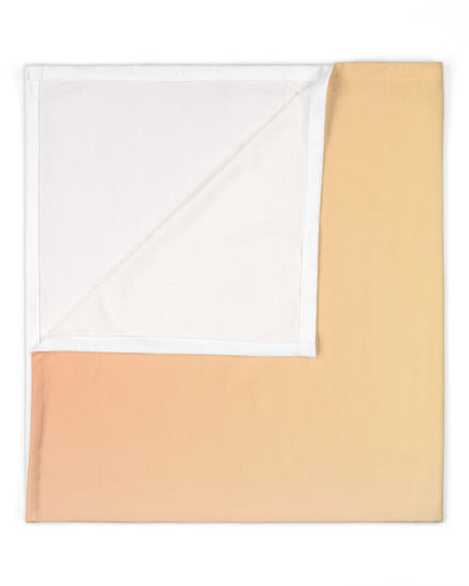 Hot Peach Fade Baby Swaddle 30″×40″ Blanket