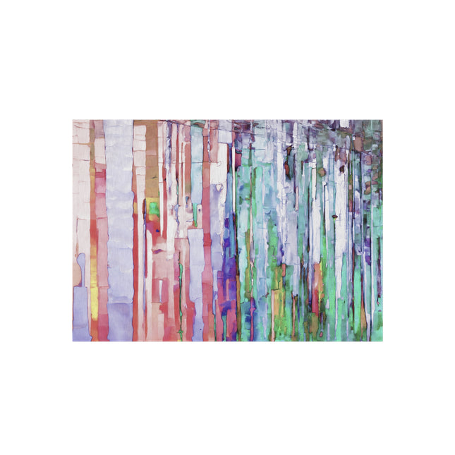 Striped Pastels Outdoor Rug, 60" x 84"