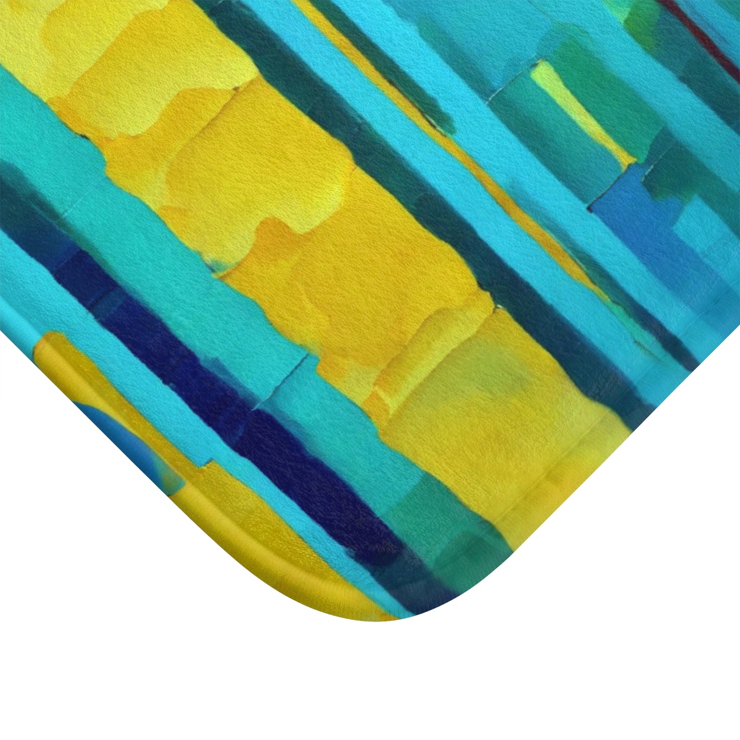 Striped Alpha 34" x 21" Bath Mat