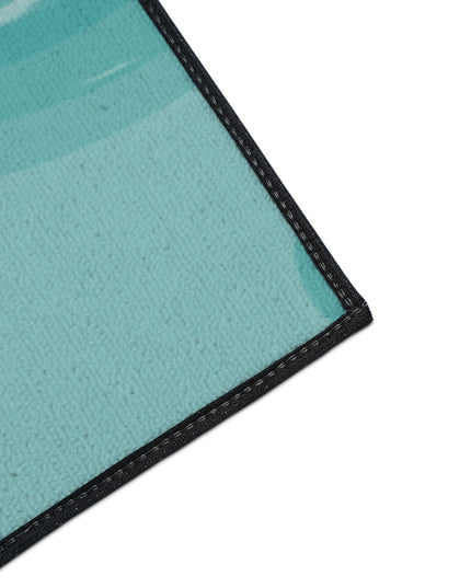 Tif Green Wavey 48" x 72" Heavy Duty Floor Mat