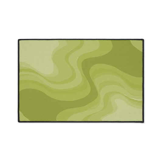 Lemon Wavey 18" x 27" Heavy Duty Floor Mat