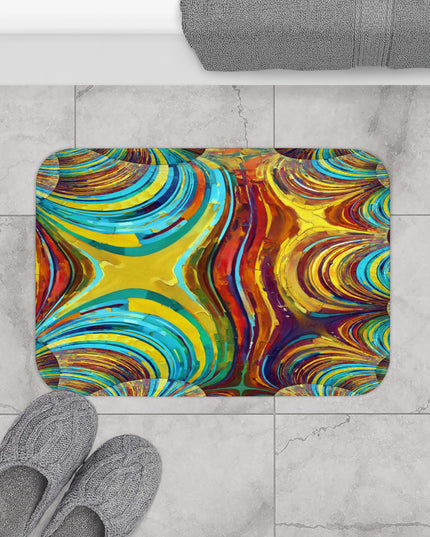 Uzi Spiral Alpha 24" x 17" Bath Mat