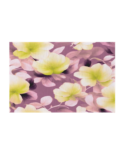 Lemon Blossom Floral Bunch Outdoor Rug, 24" x 36"