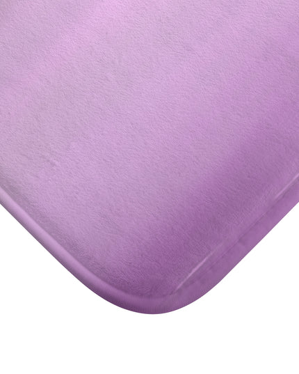 Dark Pink Sea Amethyst Fog 34" x 21" Bath Mat