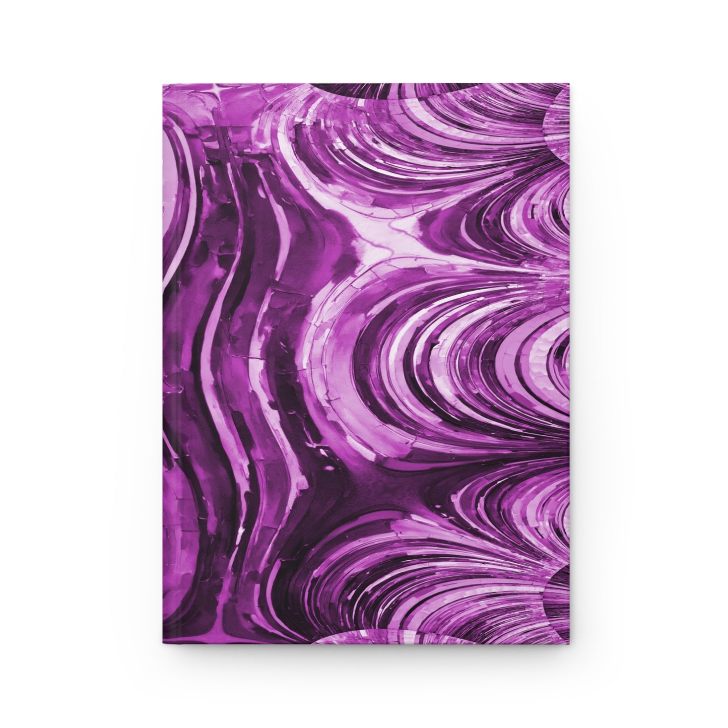 Uzi Spiral Powder Lavender 5.75" x 8" Hardcover Journal Matte with 150 lined pages