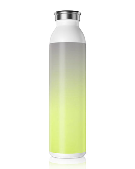 Purple Golden Fade Slim Water Bottle, 20 oz White