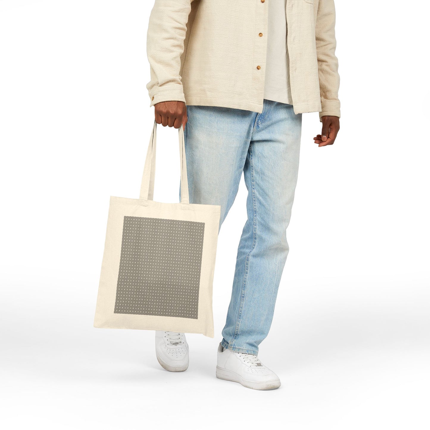 Desaturated Star-crossed Bodies Cotton Canvas Tote Bag