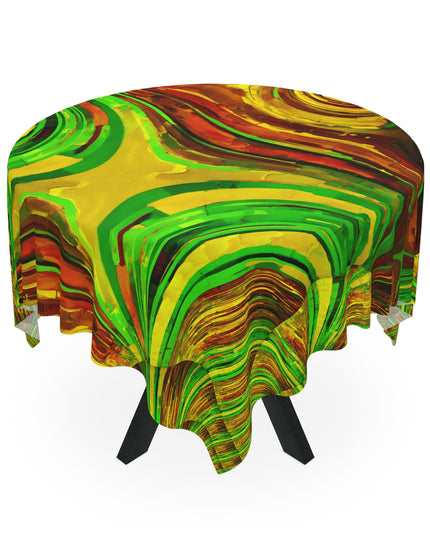 Uzi Spiral Beta Tablecloth, 55" x 55"