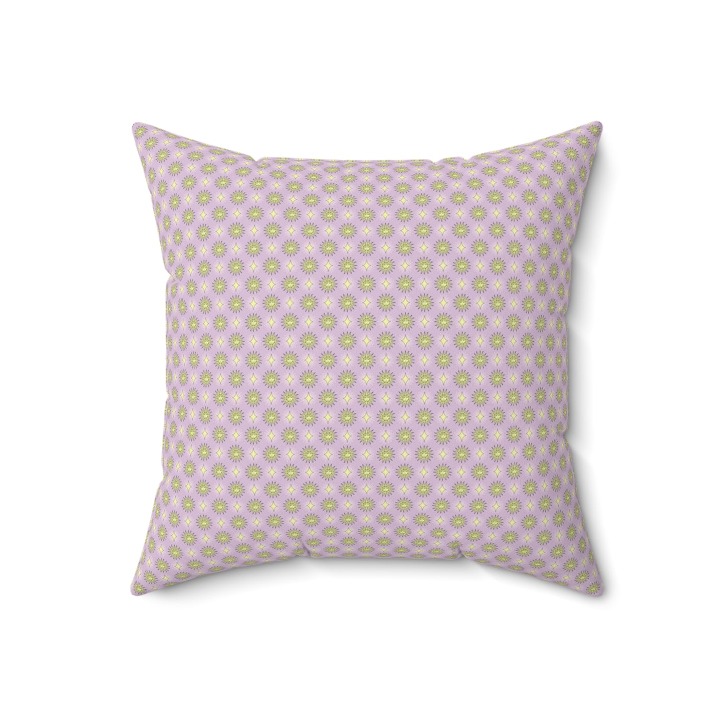 Magenta Star-crossed Bodies Faux Suede Square Pillow, 18" x 18"