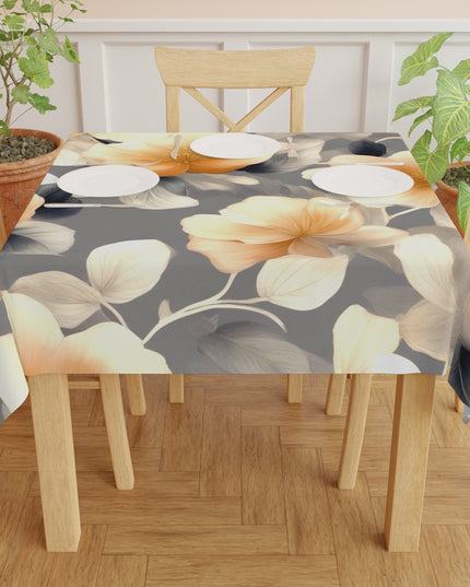 Soft Blossom Floral Bunch Tablecloth, 55" x 55"