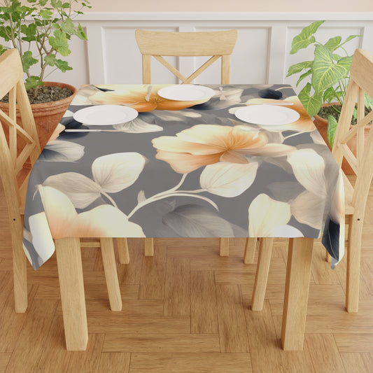 Soft Blossom Floral Bunch Tablecloth, 55" x 55"