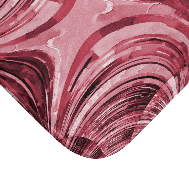 Uzi Spiral Ruby 24" x 17" Bath Mat