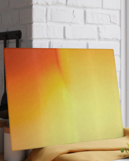 Phoenix Fade 11" x 15" Glass Cutting Board