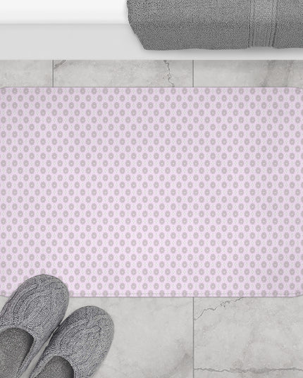 Pink Mornings Star-crossed Bodies 34" x 21" Bath Mat