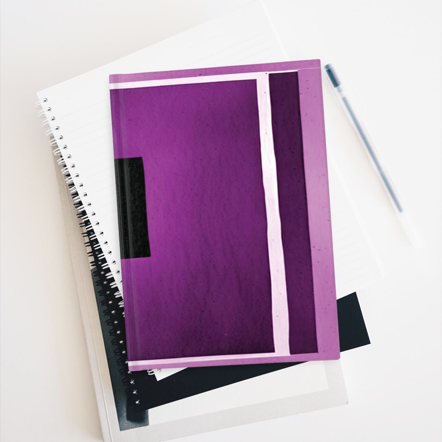Magenta Shadow 5" x 7" Journal - 128 Blank pages