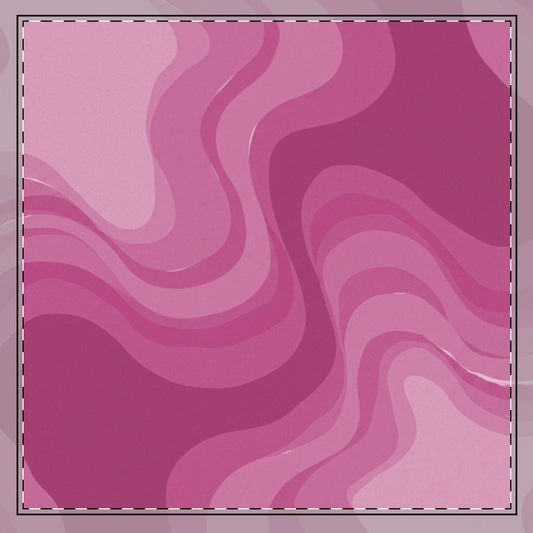 Pinky Mauve Wavey 22" x 22" Cotton Twill Napkin