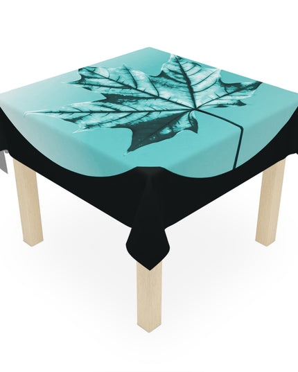 Tif Green Maple Leaf Tablecloth, 55" x 55"