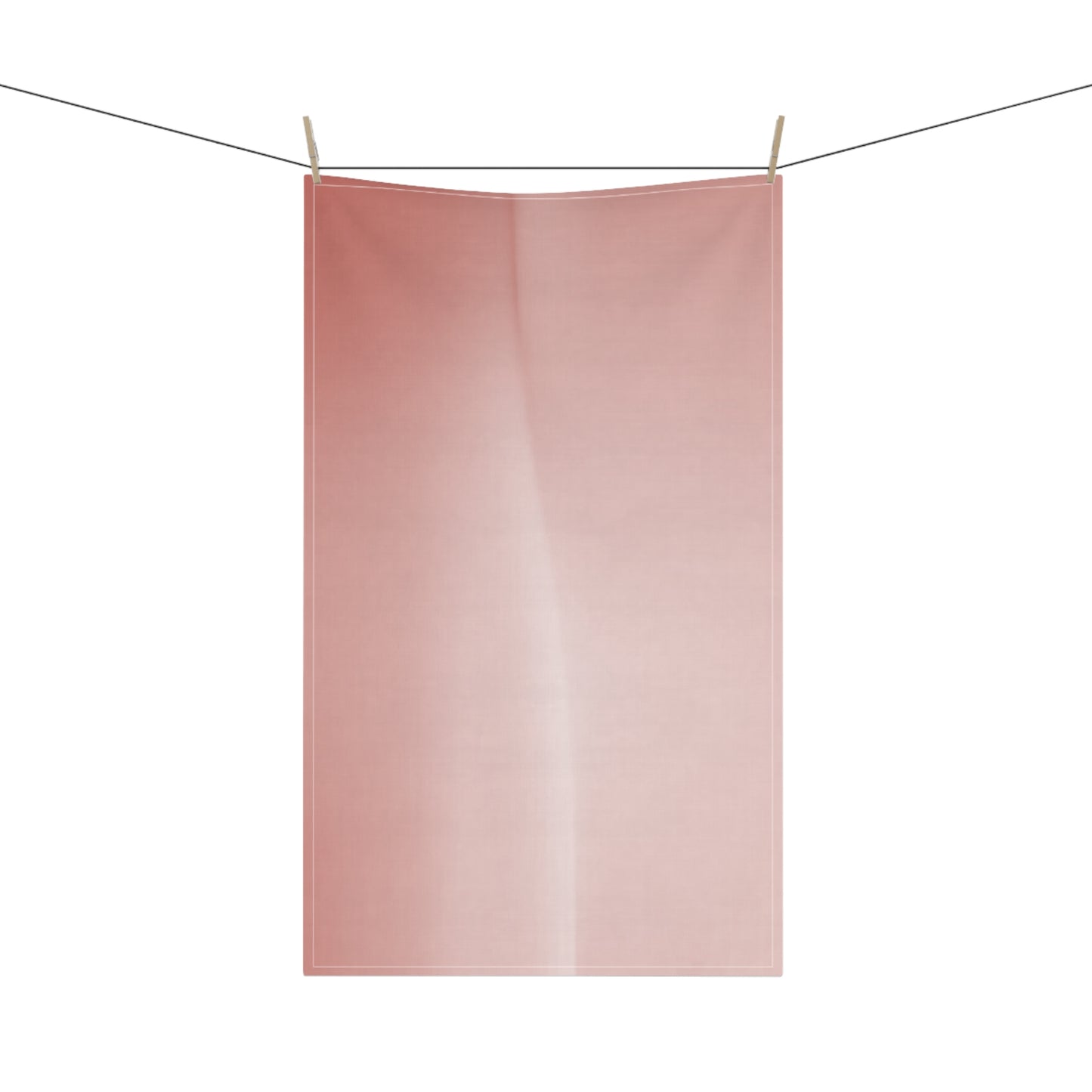 Rose Red Fade Tea Towels (cotton, poly), 18" x "30