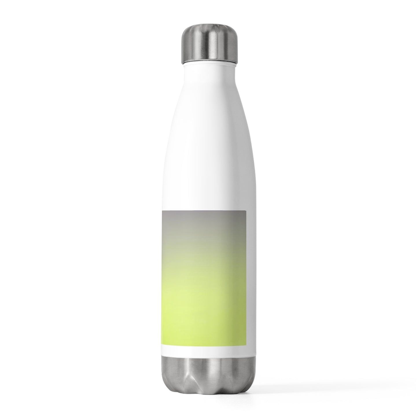 Purple Golden Fade 20oz Insulated White Water Bottle