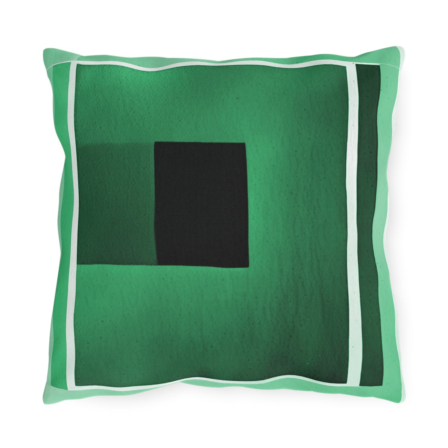 Mint Shadow 16" x 16" Outdoor Pillow