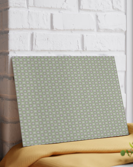 Olive Star-crossed Bodies Glass Cutting Board,  8" x 11"