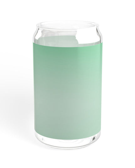 Mint Fade Sipper Glass, 16oz