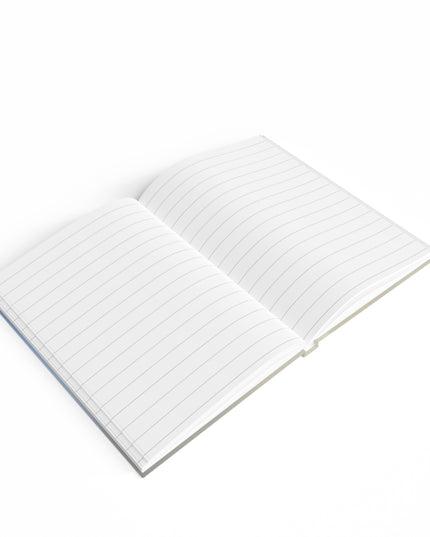 Cobalt Fade 5" x 7" Journal - 128 Ruled Line pages
