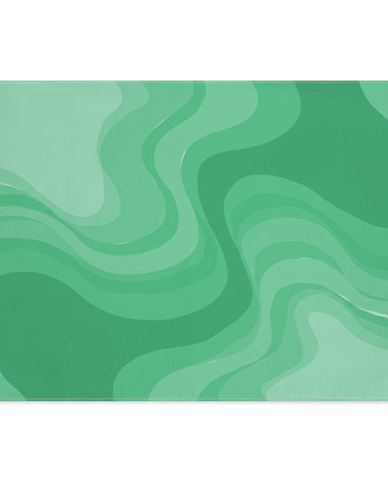 Mint Green Wavey Placemat, 1 pc