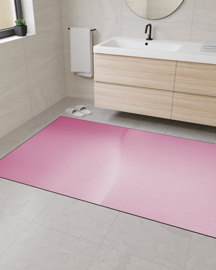 Pink Blush Fade 48" x 72" Heavy Duty Floor Mat