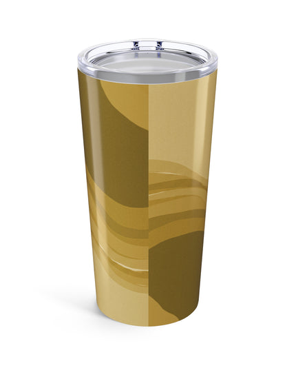 Brown Wavey Tumbler 20oz