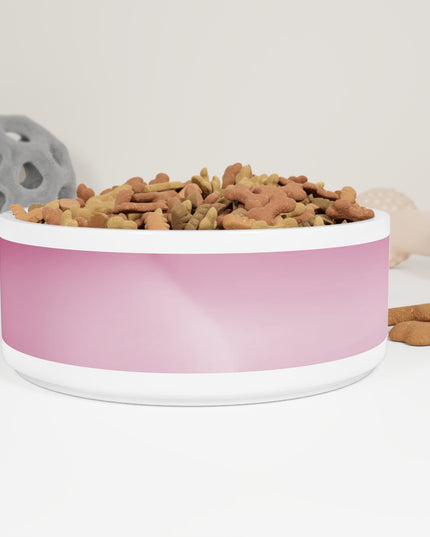 Pink Blush Fade 16 oz Pet Bowl