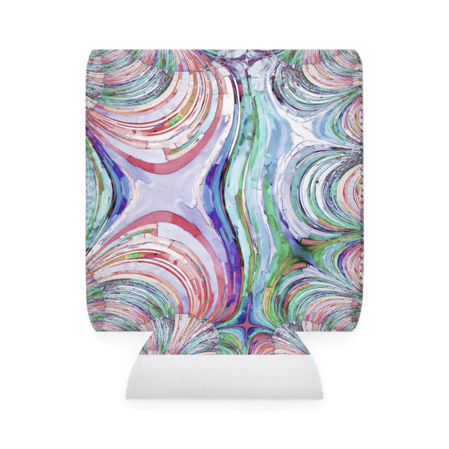 Uzi Spiral Pastels 12 oz Can Cooler Sleeve