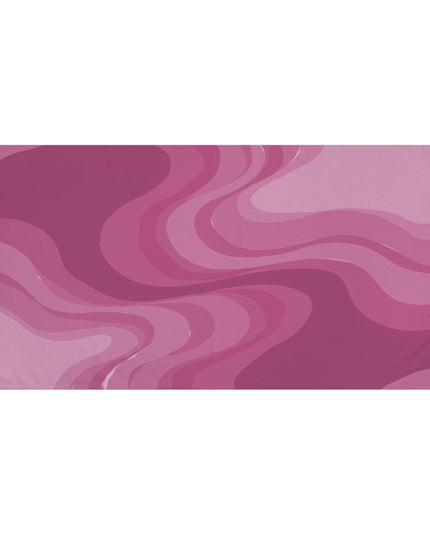 Pinky Mauve Wavey 30" x 60" Mink-Cotton Towel (50% polyester, 50% cotton)