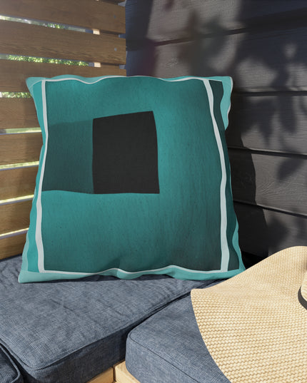 Mint Shadow 20" x 20" Outdoor Pillow