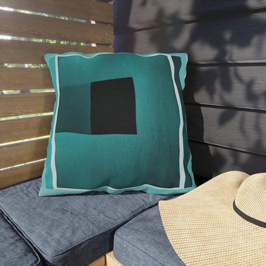 Mint Shadow 20" x 20" Outdoor Pillow