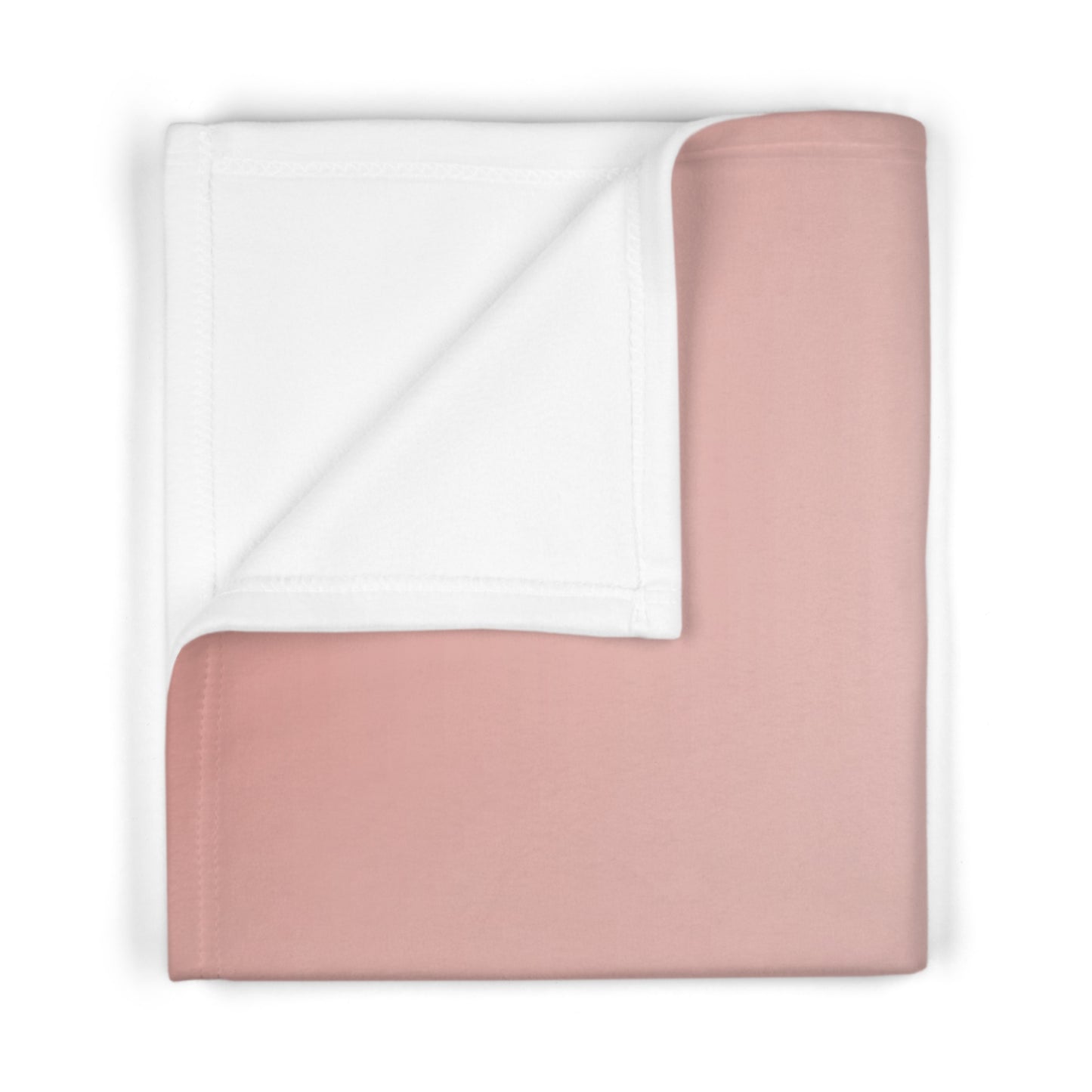 Rose Red Fade Soft Fleece Baby Blanket, 30" x 40"