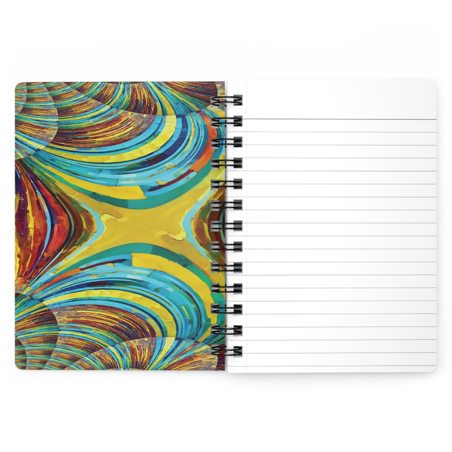 Uzi Spiral Alpha Bound Journal, 5" x 7" 150 pages