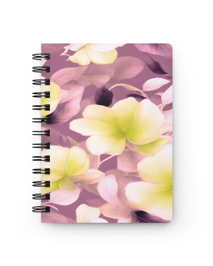 Lemon Blossom Floral Bunch Bound Journal, 5" x 7" 150 pages